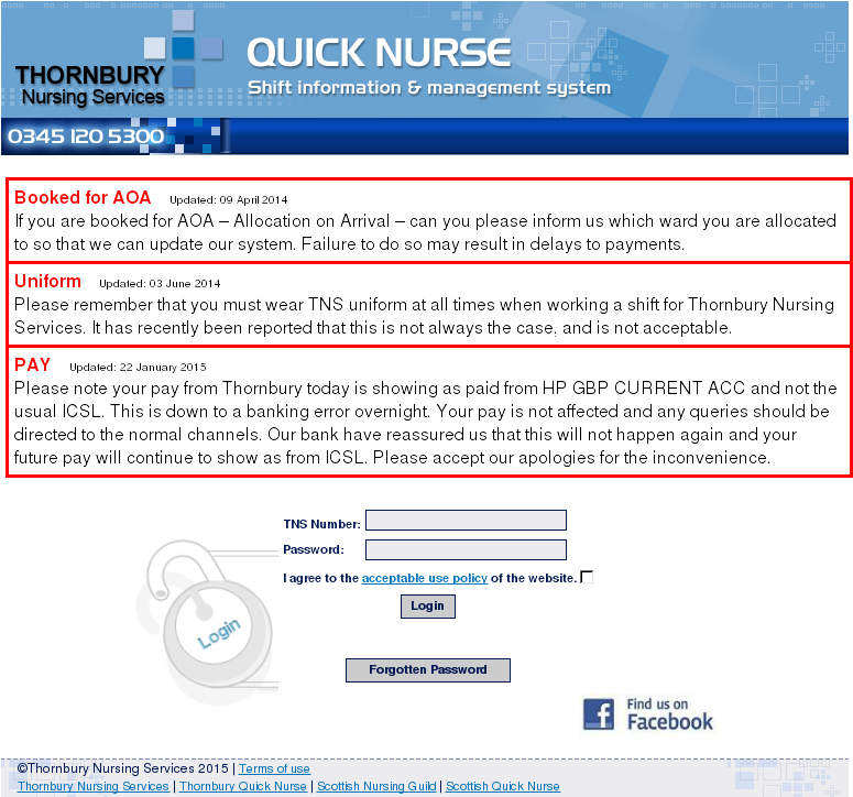 Quick Nurse Network Competitors, Revenue And Employees - Find Us On Facebook (1024x768), Png Download