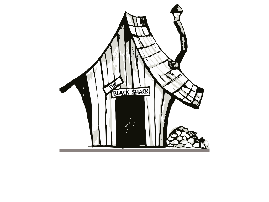 Black Shack (858x646), Png Download