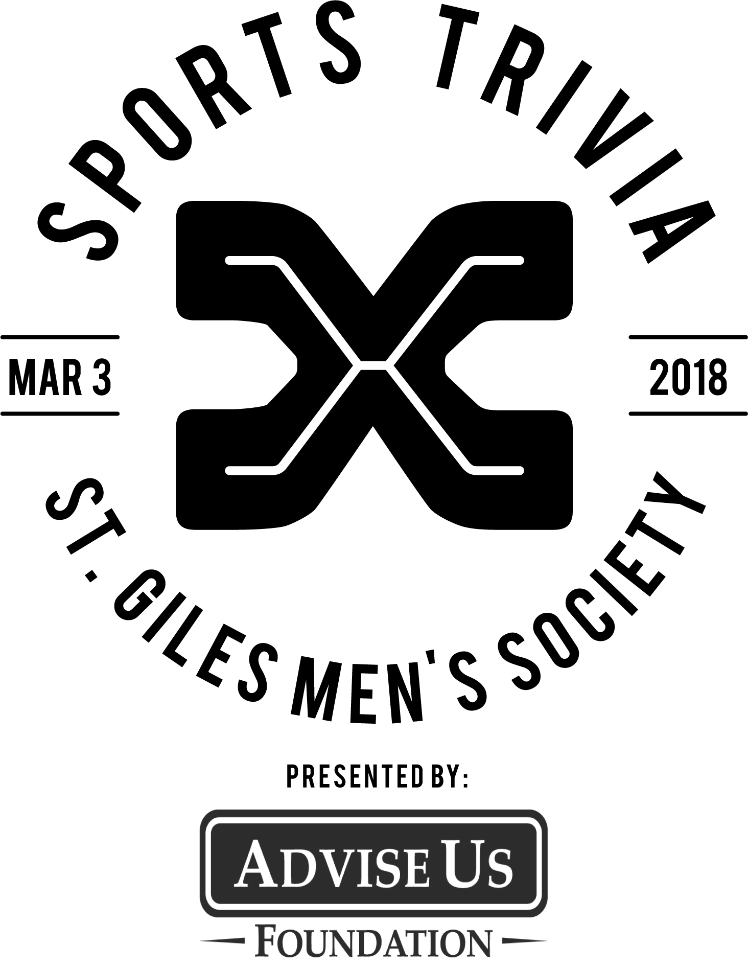 R33895 St Giles Trivia Logo Final Draft Mar W Advise - Poster (1464x1894), Png Download