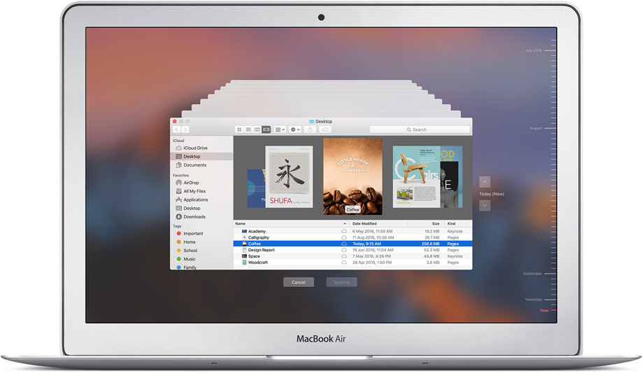 Mac Backup Apps In 2018 Part One - Cover Flow Macos Sierra (980x581), Png Download