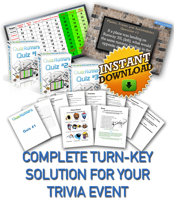 Complete Trivia Night Kit 3-pack 1 - Flyer (600x709), Png Download