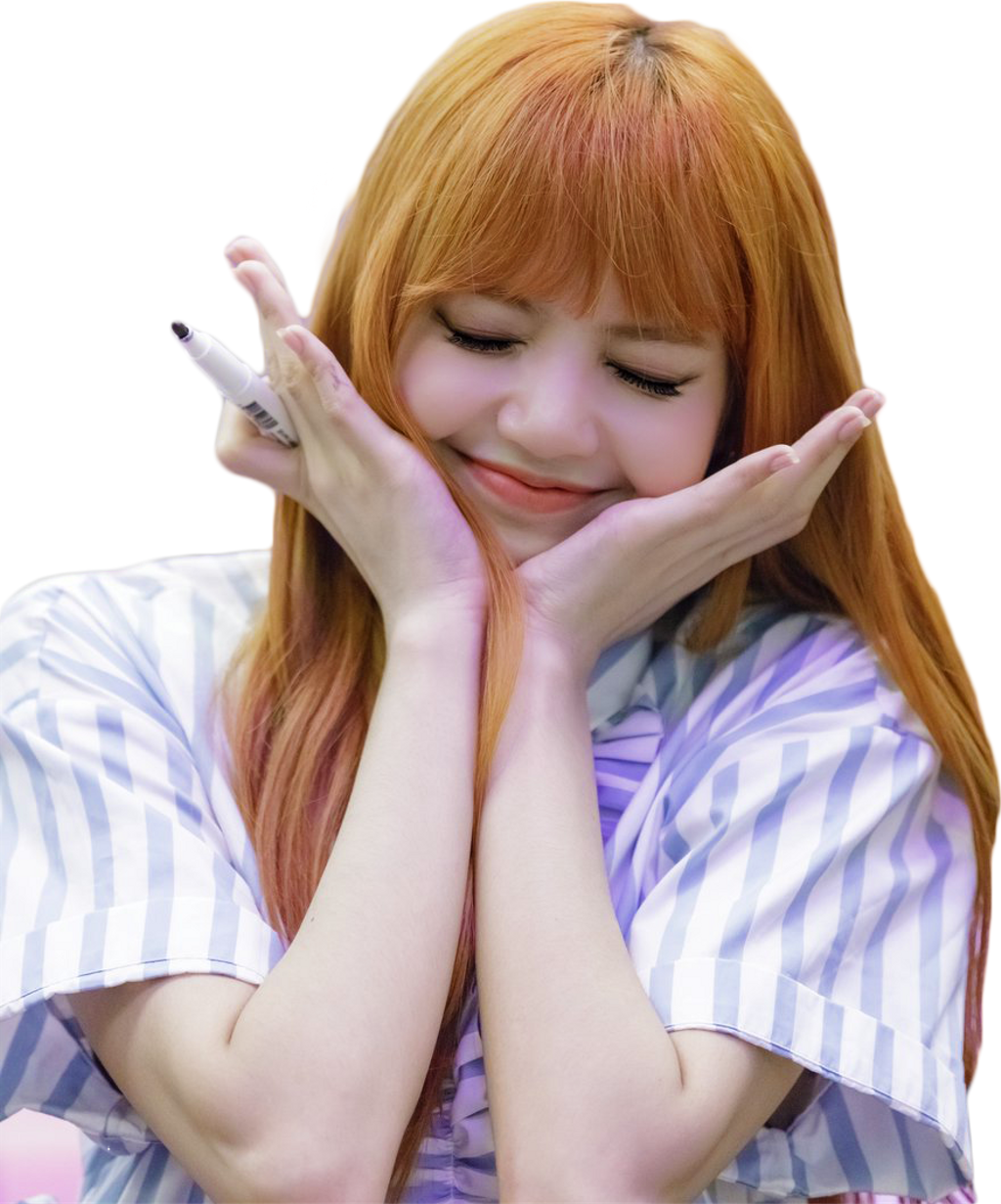 Blackpink Lisamanoban Kpop Png Stickers Lisa Lisablac - Lisa Blink (1024x1231), Png Download