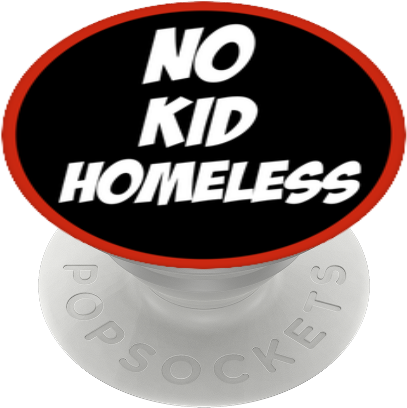 No Kid Homeless, Popsockets - Circle (989x1000), Png Download