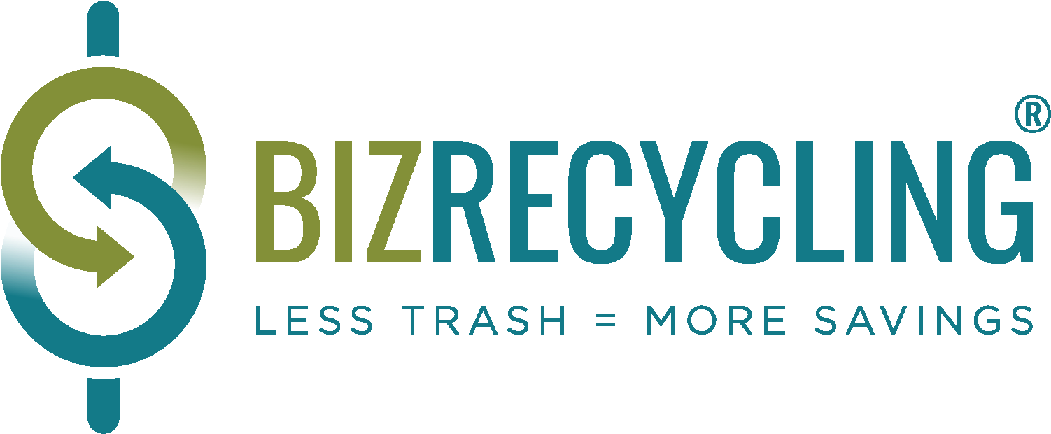 Bizrecycling Logo In Color - Graphic Design (1819x773), Png Download