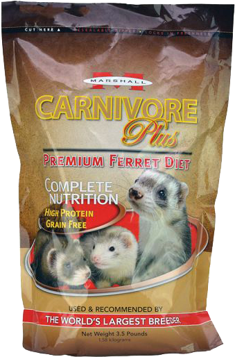 Carnivore Plus High Protein Ferret Diet - African Grey (640x640), Png Download