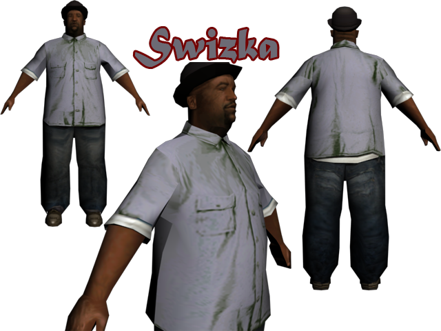 [rel] Bigsmoke - Big Smoke Low Poly (640x480), Png Download