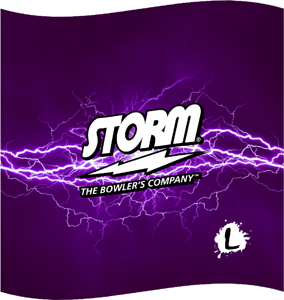 Purple Lightning Mikrofasertuch - Graphic Design (1100x1100), Png Download