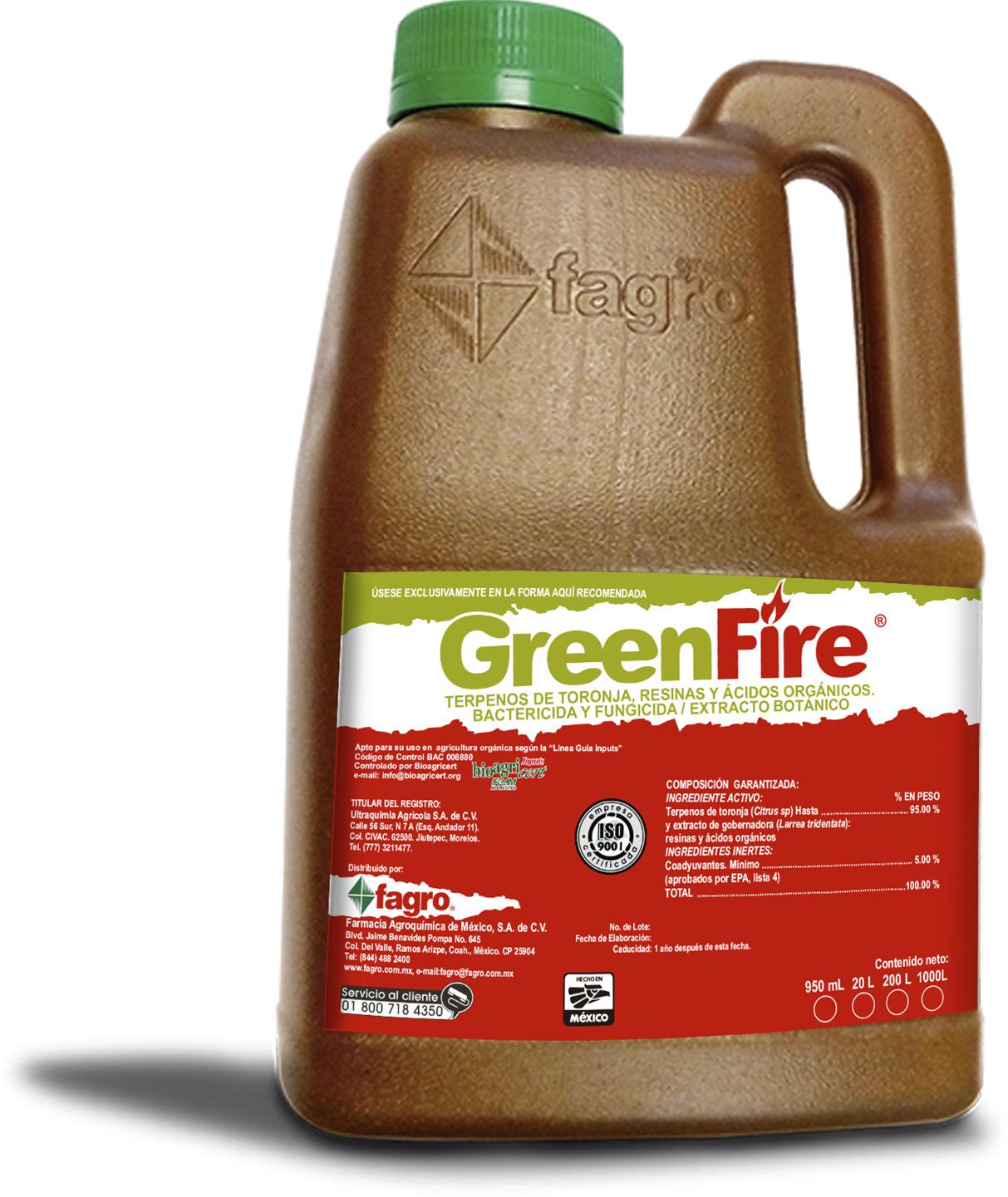 Greenfire® - Soil (1213x1441), Png Download
