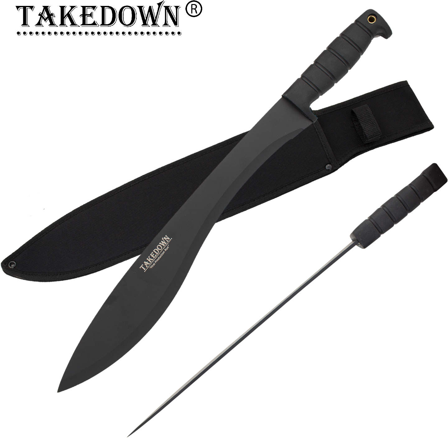 21 Inch Takedown® Undead Slayer Colima Machete - Takedown Machete (1500x1500), Png Download