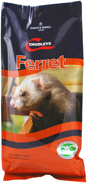 Chudleys Ferret Food 2kg (600x600), Png Download