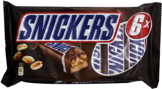 Snickers Chocolate 6x50g Snickers Chocolate 6x50g Snickers - Snickers Ice Cream (550x684), Png Download
