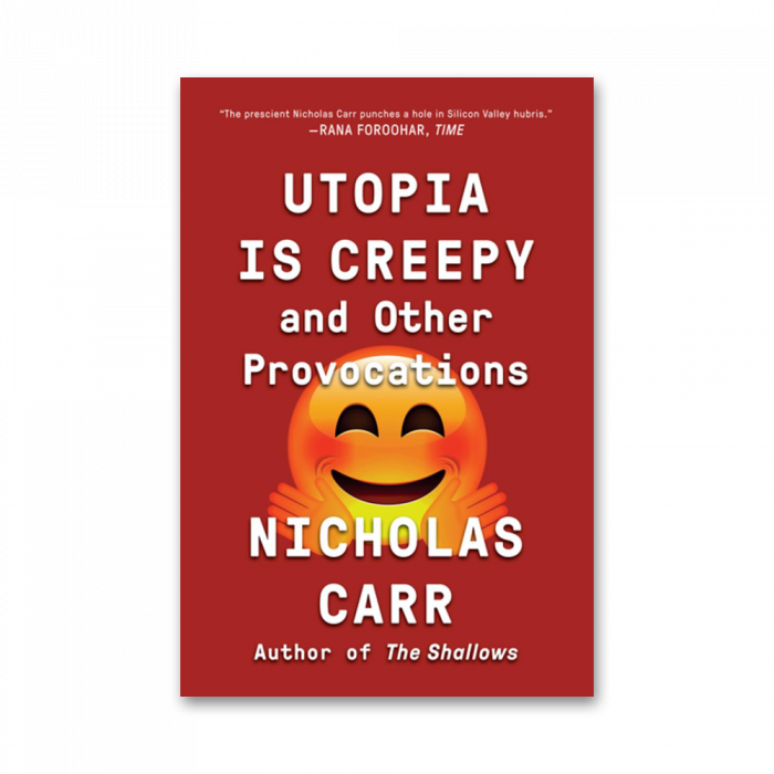 Muzeumshop Termek Konyv Utopia Is Creepy And Other - Poster (700x700), Png Download