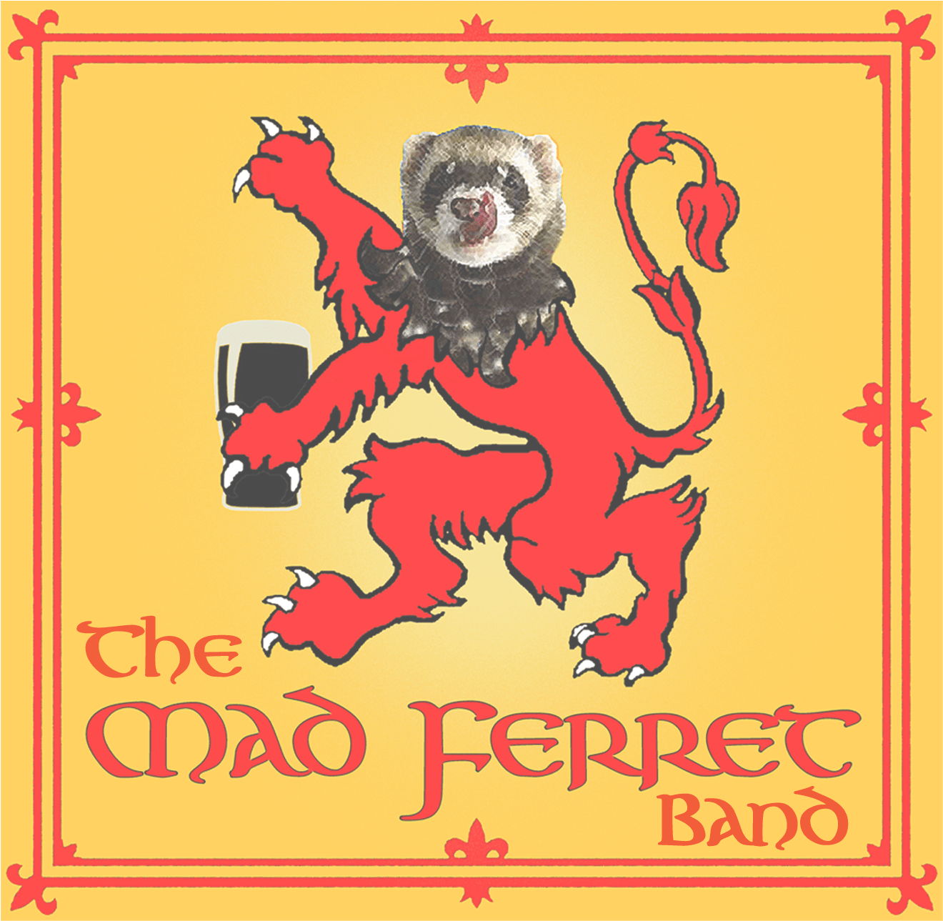The Mad Ferret Band Logo - Mad Ferret (1473x1417), Png Download