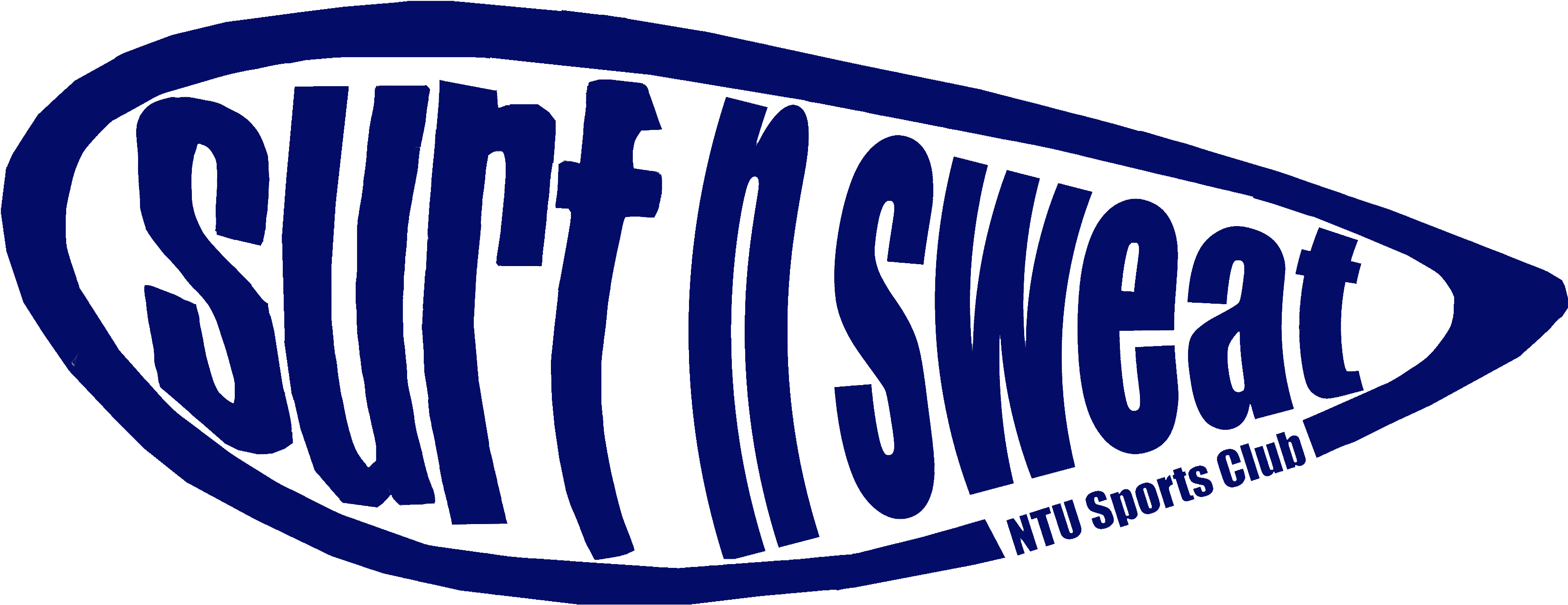 Ntu Surf And Sweat - Surf And Sweat Ntu (3394x1342), Png Download