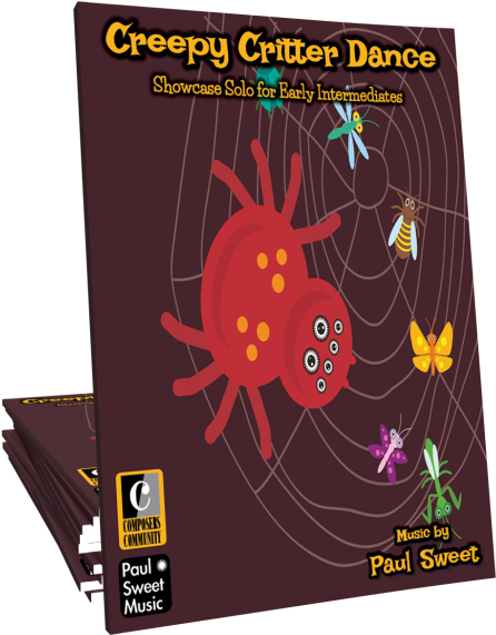 Creepy Critter Dance - Piano Pronto Publishing (585x585), Png Download