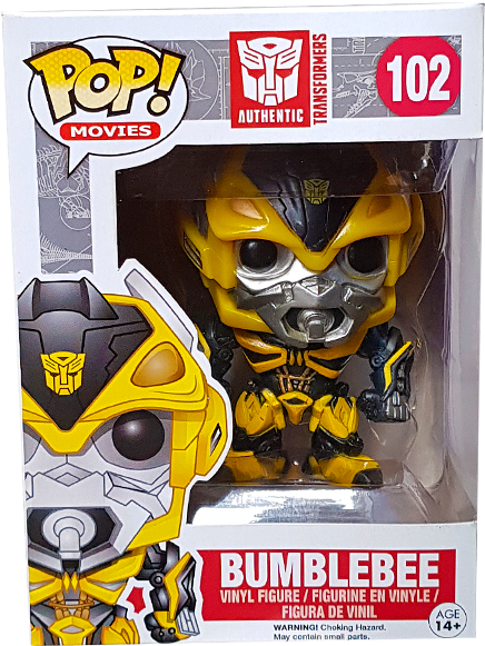 Bumblebee Pop Vinyl Figure - Bumblebee Cañon (600x600), Png Download