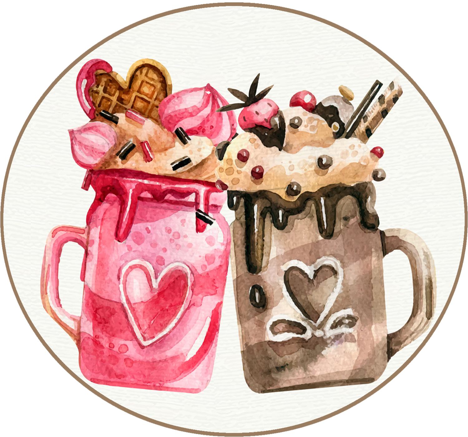 Sl Milkshake - Ice Cream (1500x1400), Png Download