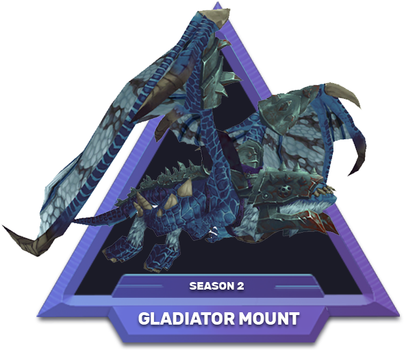Bfa Season 2 Sinisters Gladiator Proto Drake - Origami (650x650), Png Download