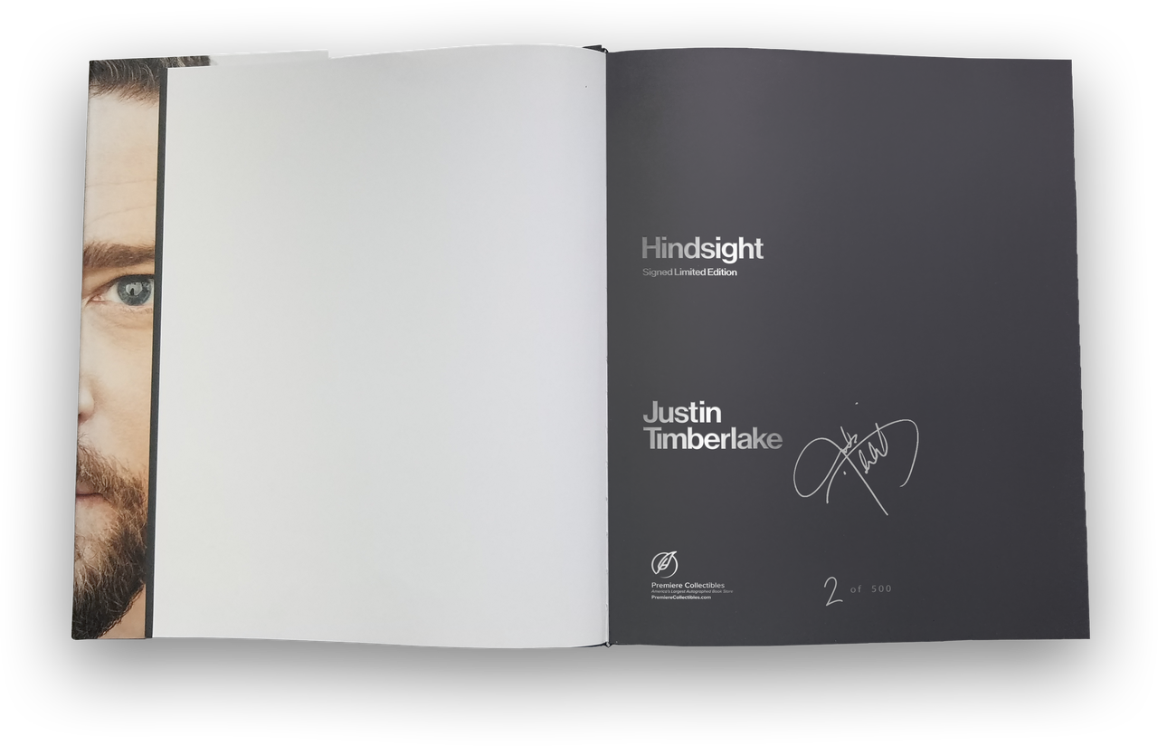 Autograph Deal Or Offer Of The Week Justin Timberlake - Book Cover (1280x824), Png Download