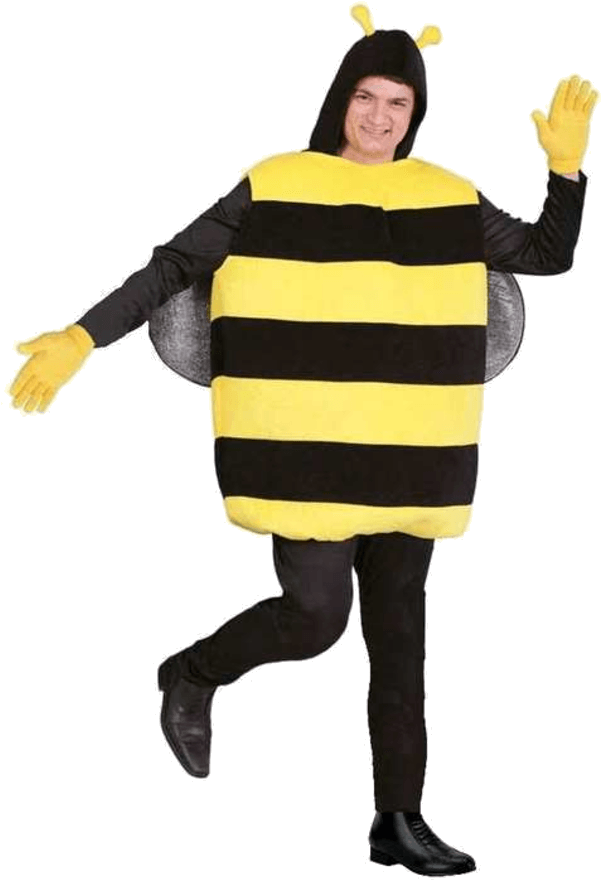 Adult Bumblebee Costume - Bee Costume Adults (600x951), Png Download