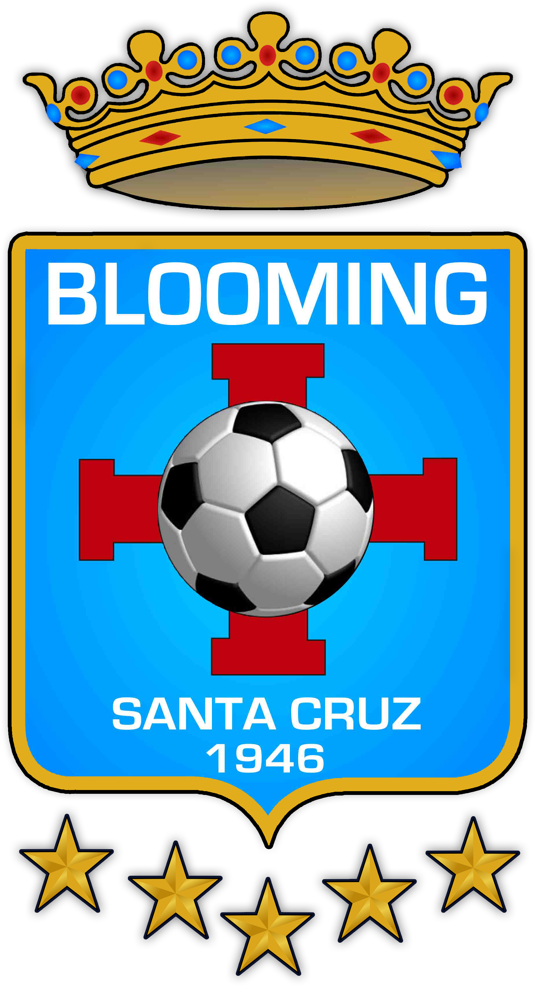 Escudo De Blooming 2016 - Club Blooming Logo (2734x3692), Png Download