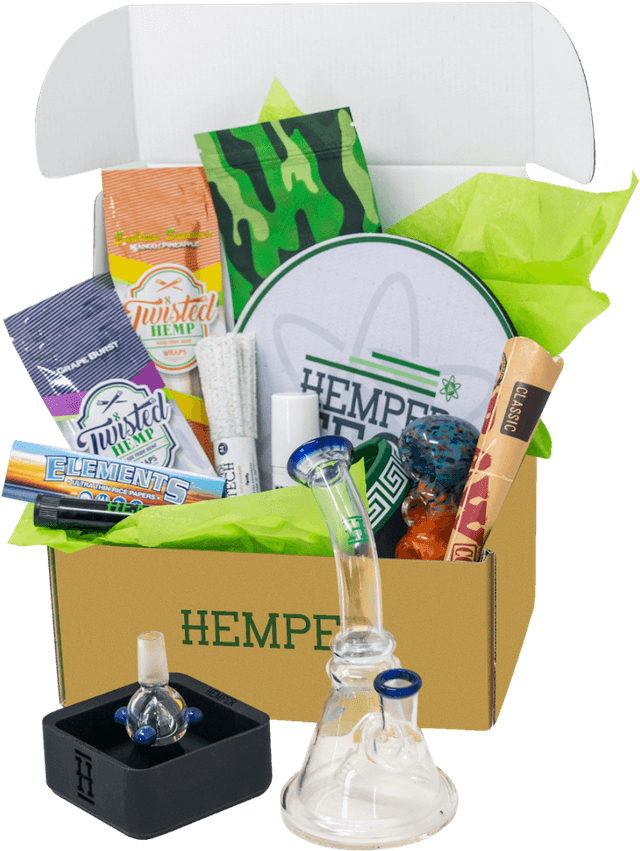 Hemper Subscription Box - Weed Mystery Box (960x960), Png Download