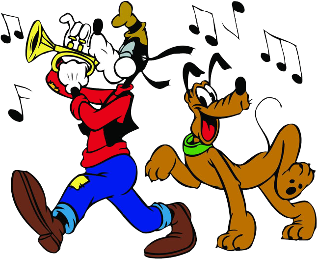 270kib, 681x552, Kisspng Pluto Goofy Minnie Mouse Daisy - Pluto Playing With Goofy (681x552), Png Download