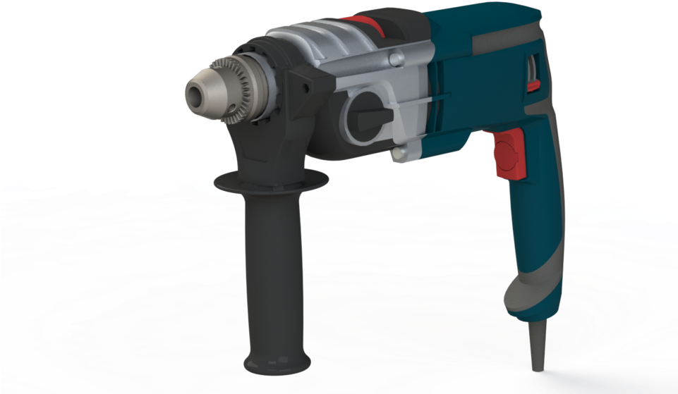 Bosch Hammer Drill - Hammer Drill (960x591), Png Download