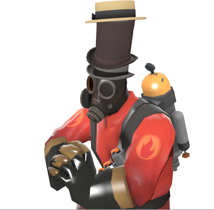11, 23 November 2010 - Tf2 Pyro (740x750), Png Download
