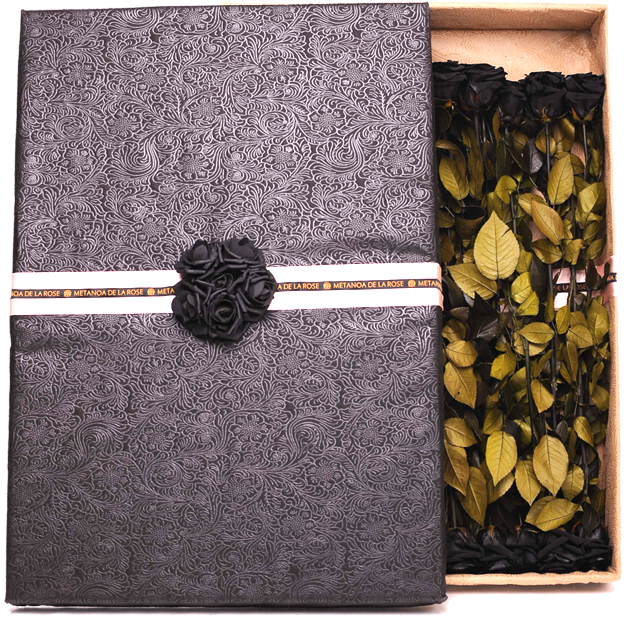 Black Ocean An Ocean Of Black Roses - Garden Roses (640x896), Png Download