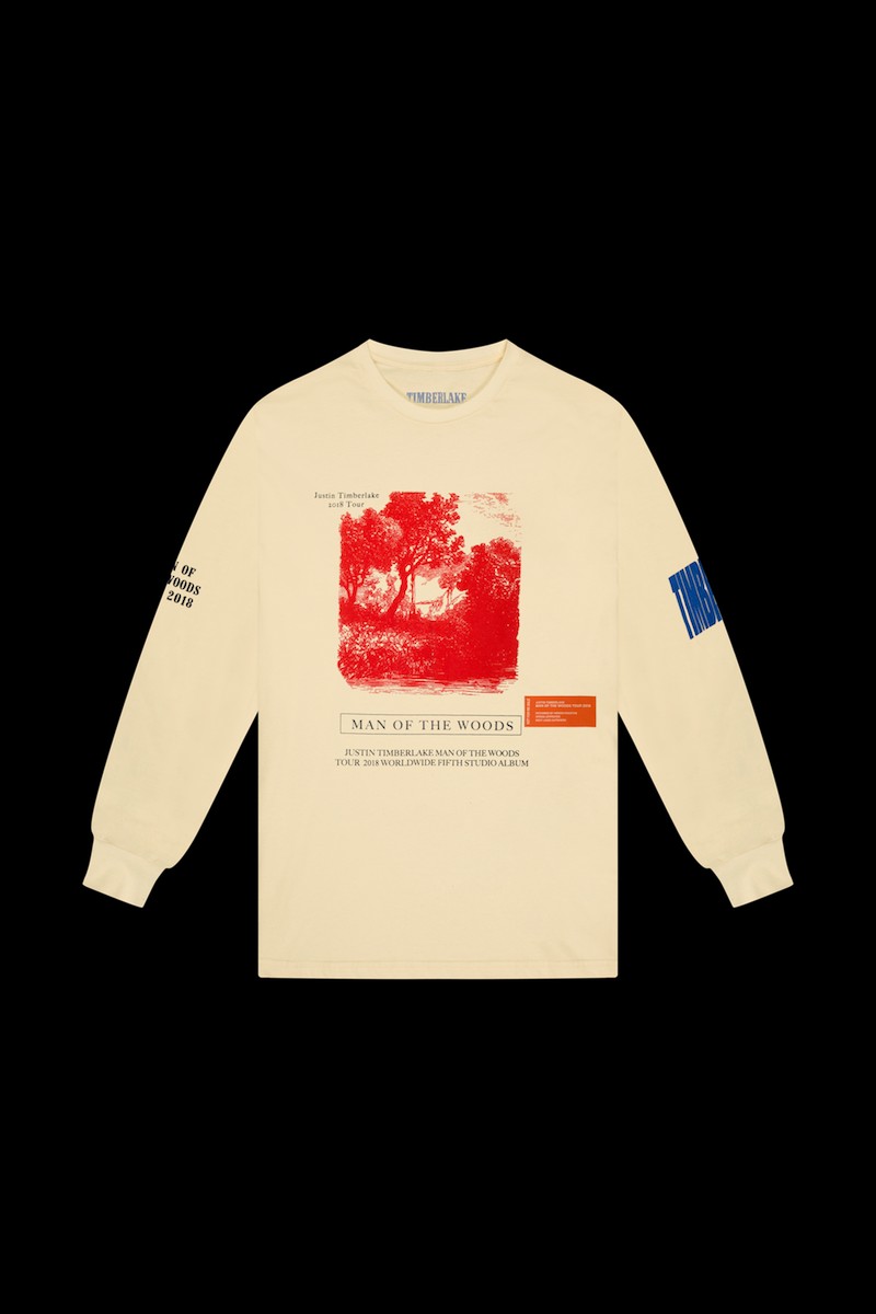 Justin Timberlake Heron Preston Man Of The Woods Merchandise (800x1200), Png Download