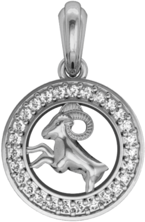 Aries Charm In Silver - Gold Sagittarius Charm For Bracelet (750x500), Png Download