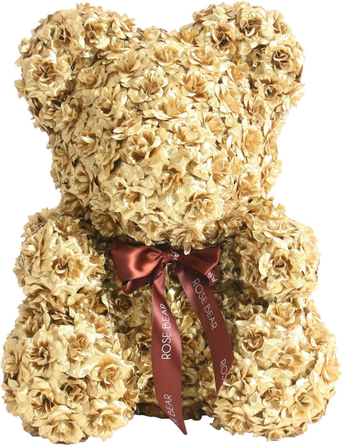 Gold Rose Bear - Rose Bear (1600x1600), Png Download