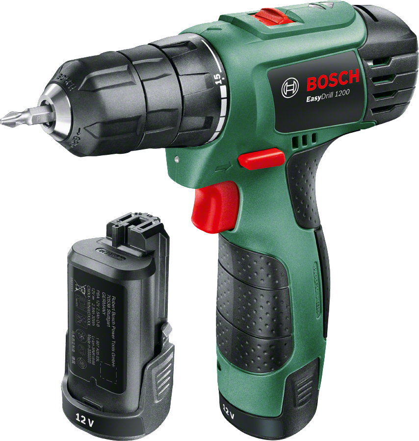 Easydrill 1200 - Visseuse Sans Fil Bosch (854x900), Png Download