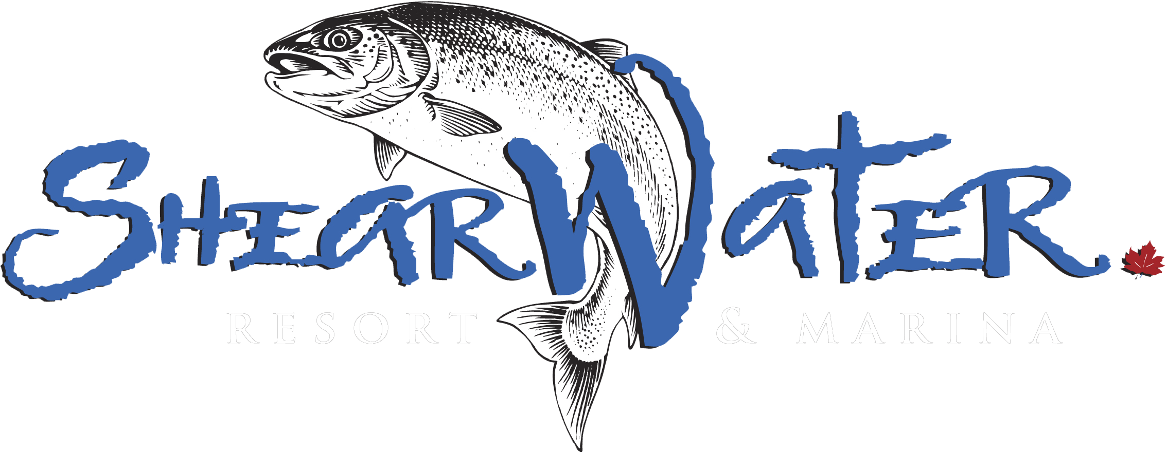 Shearwater Resort And Marina - Shearwater Marine (2268x880), Png Download