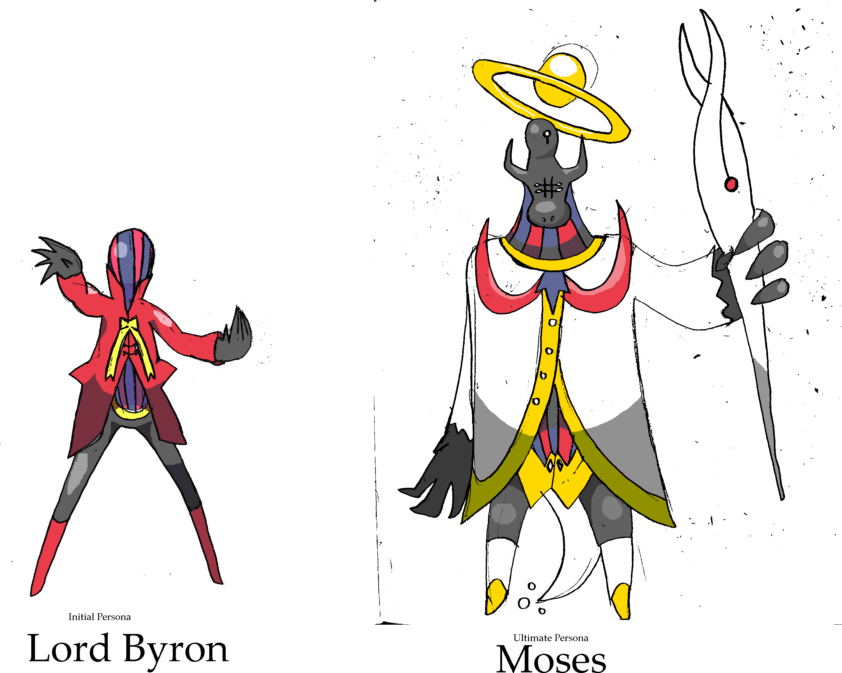 View Samegoogleiqdbsaucenao Persona , - Fan Made Personas (2838x2386), Png Download