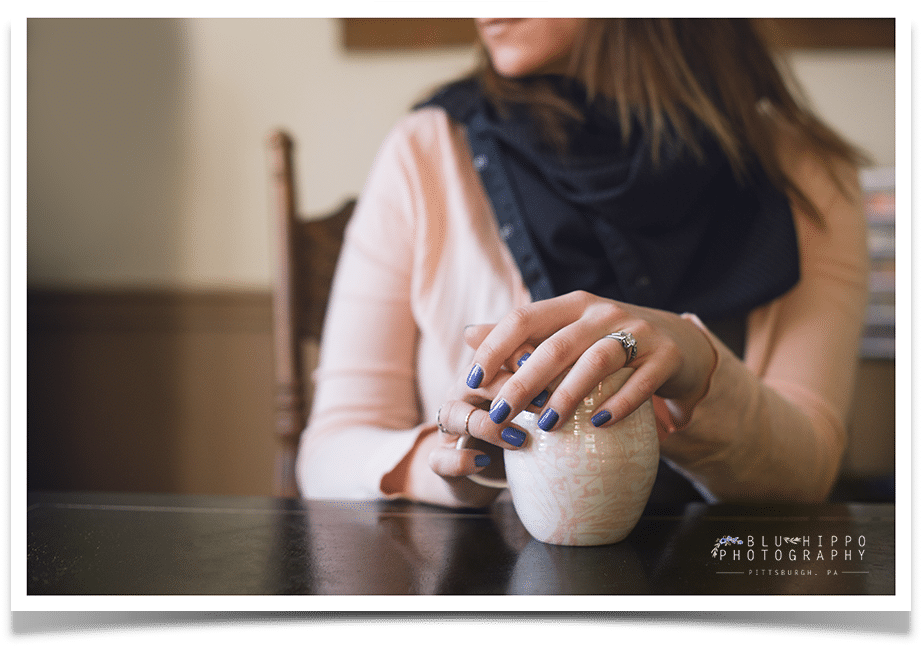 Morning Coffee - Girl (960x700), Png Download