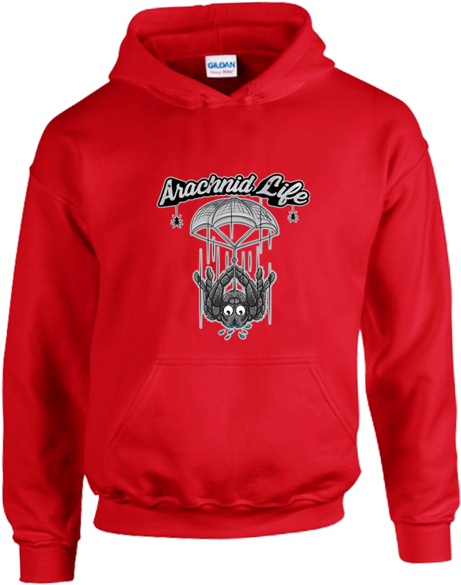 Tarantula Unisex Hoodie - Sudadera Verde Militar Hombre (1000x1000), Png Download