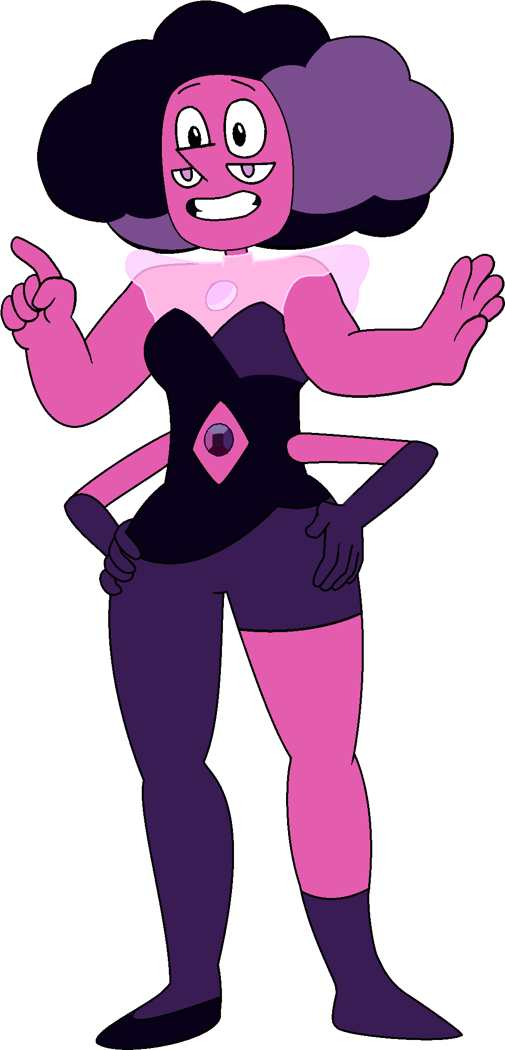 Rhodonite - Off Colors Steven Universe (1228x2200), Png Download