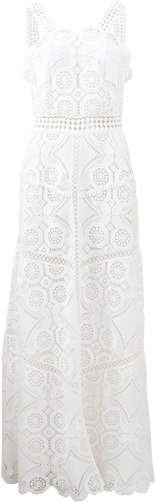 Alexis Eveline Crochet Dress - Day Dress (960x1223), Png Download