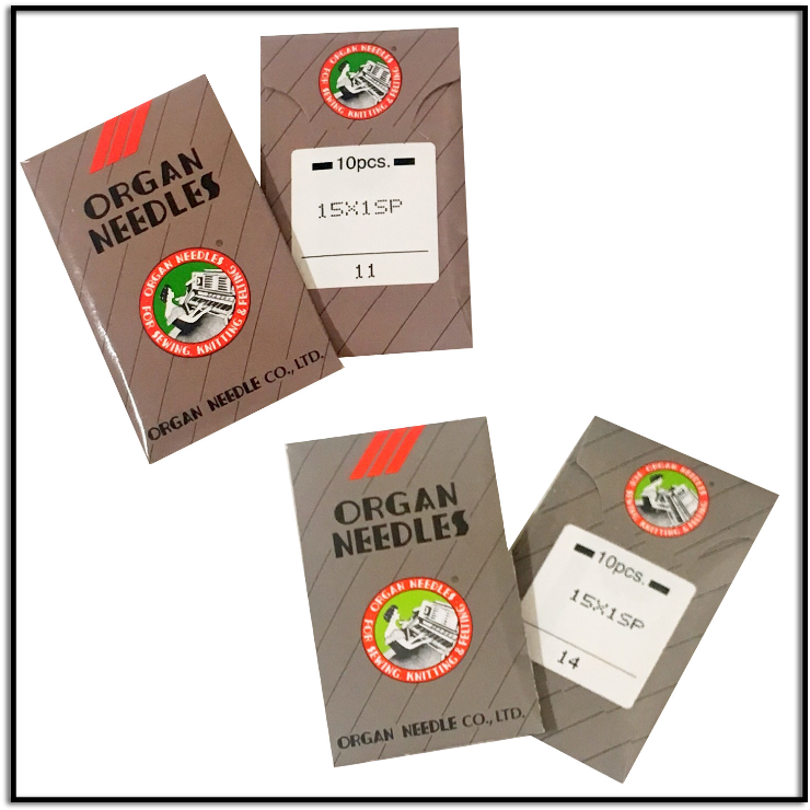 Organ Needles 10-pack Size 11 Or 14 15x1sp - Carton (740x740), Png Download