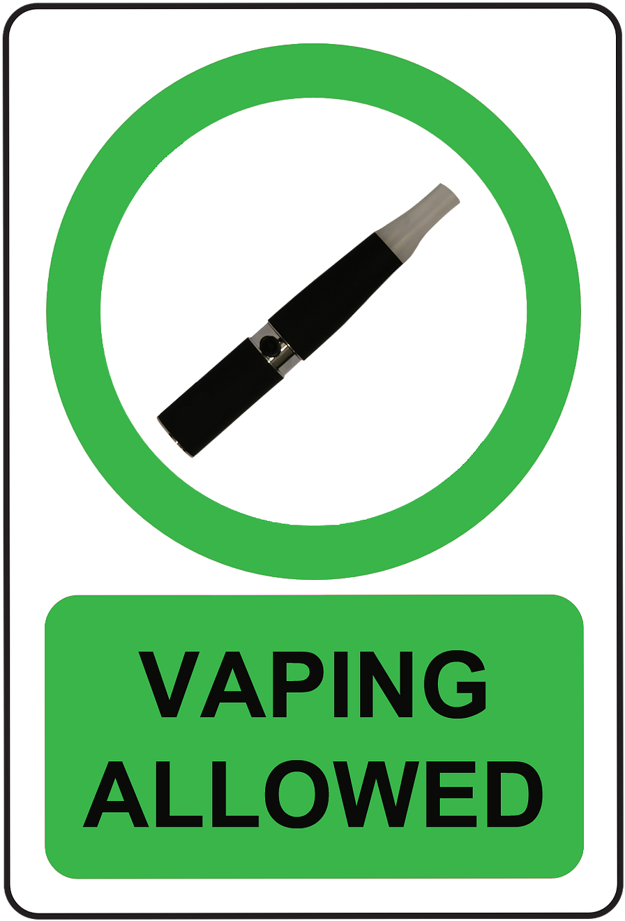 Vaping Is New And Exciting And You Want All Of The - Sign (960x1920), Png Download