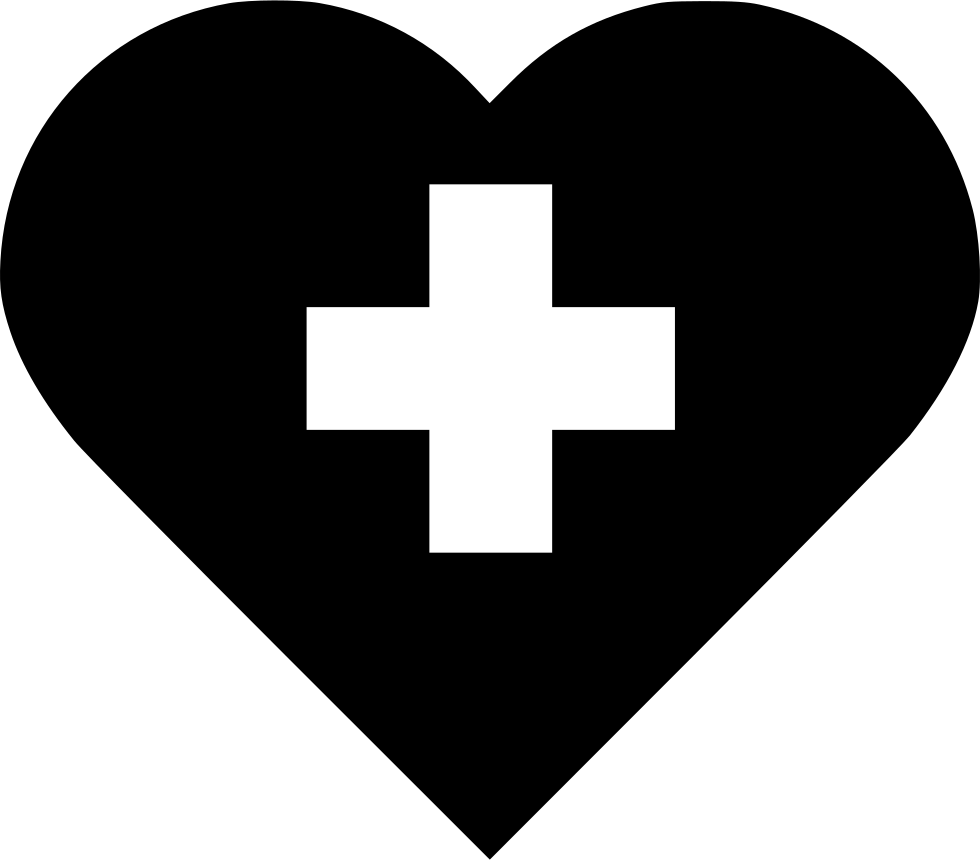 Png File Svg - Heart With Plus Icon (980x860), Png Download