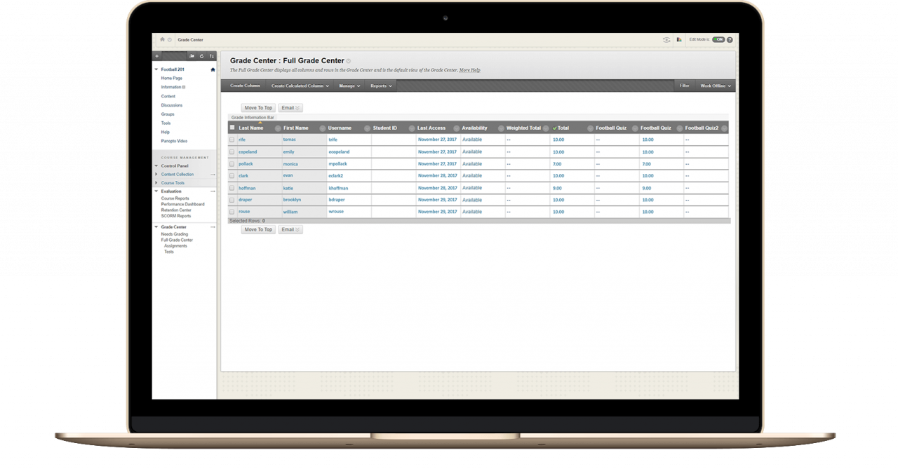 Blackboard Gradebook Integration - Utility Software (1280x669), Png Download