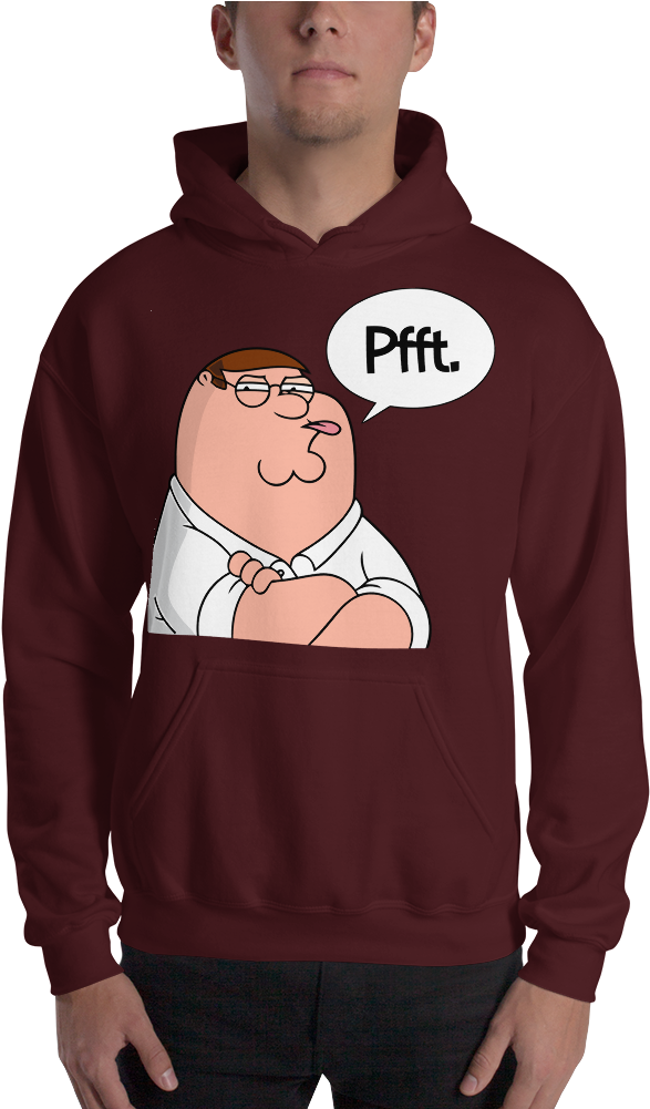 Justin Peter Griffin “pfft - Sweatshirt (1000x1000), Png Download