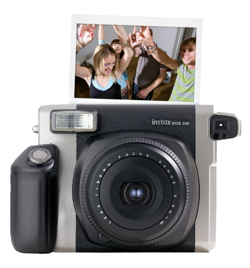 Polaroid Camera Huren - Fujifilm Wide 300 (840x922), Png Download