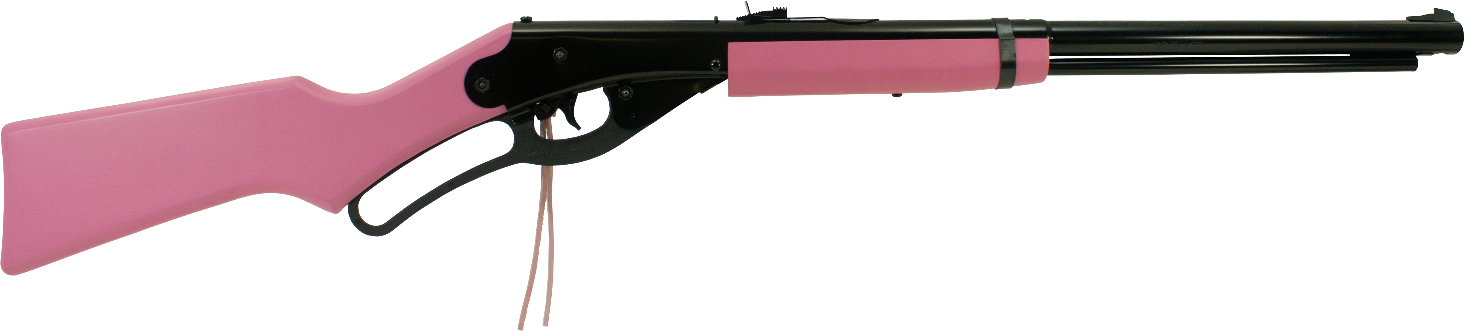 Daisy 1998 Red Ryder Air Rifle Lever - Pink Red Ryder Bb Gun (5100x1174), Png Download