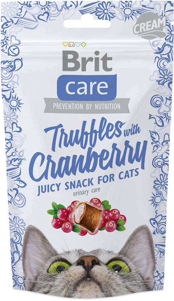 Brit Care Cat Snack Truffles Cranberry - Brit Care Przysmaki Dla Kota (1200x1600), Png Download