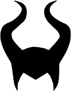 576 X 592 5 - Maleficent Minimalist (576x592), Png Download