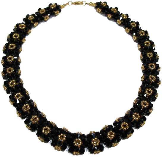 Necklace-crystal - Choker (660x660), Png Download